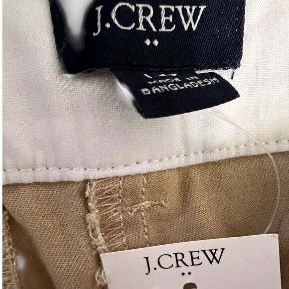NWT J.Crew Khaki Twill 5" Shorts Size 14 Preppy Classic Outdoor Basic Neutral - Picture 5 of 6